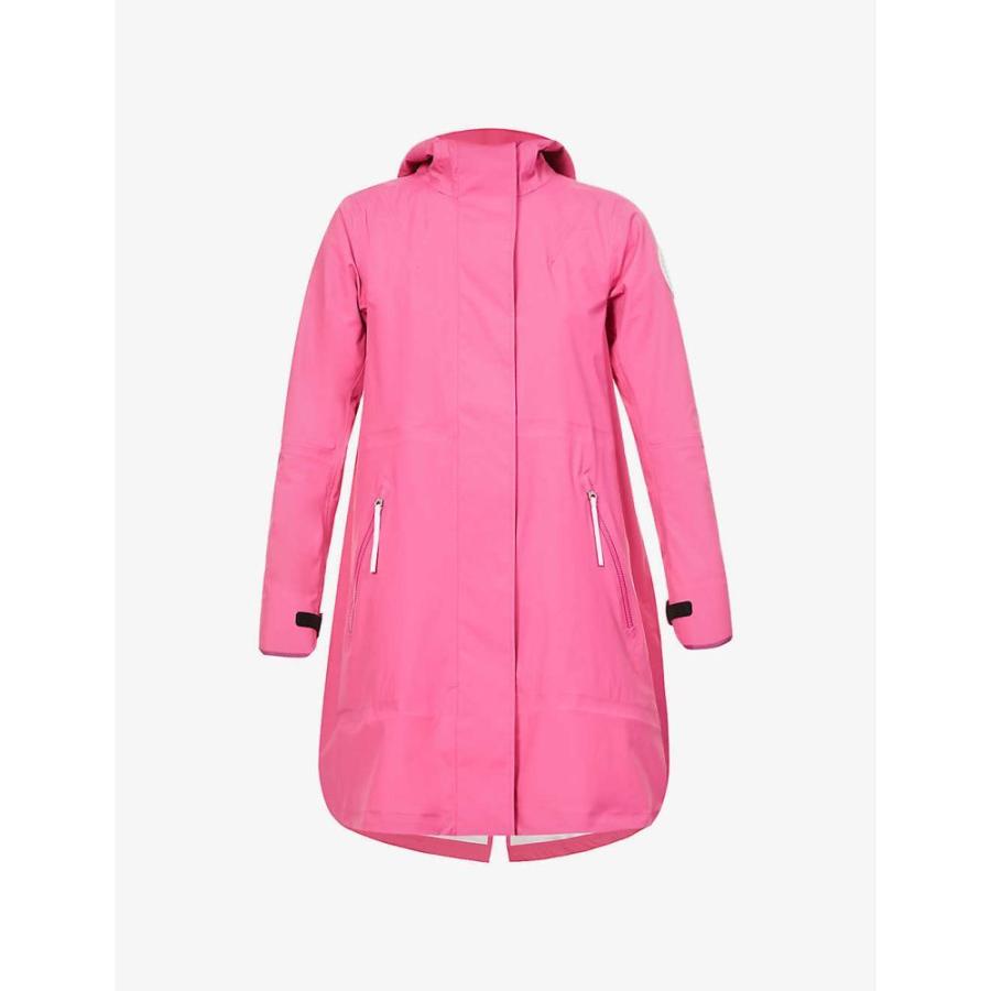 国内外の人気 アウター フード コート レディース Goose Canada カナダグース Kitsilano Pink Summit Coat Shell Hooded その他コート アウター サイズ S