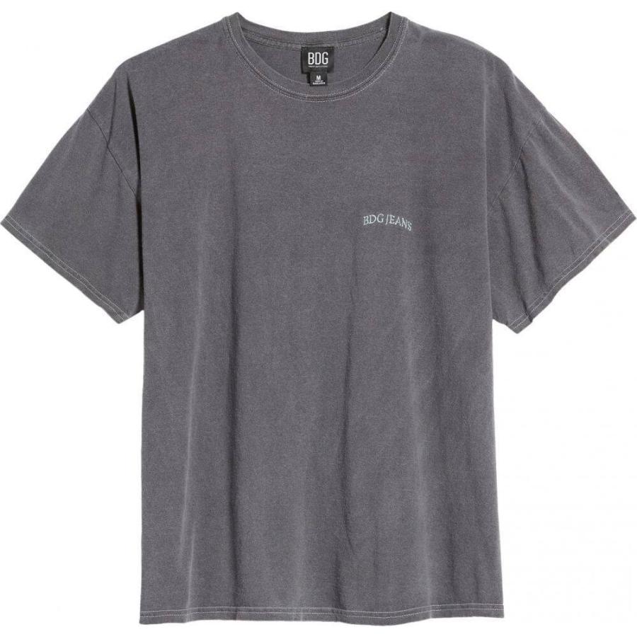 安い購入 アーバンアウトフィッターズ g Urban Outfitters メンズ Tシャツ トップス Logo Embroidered T Shirt Washed Black セール価格 公式 Www Skylanceronline Com