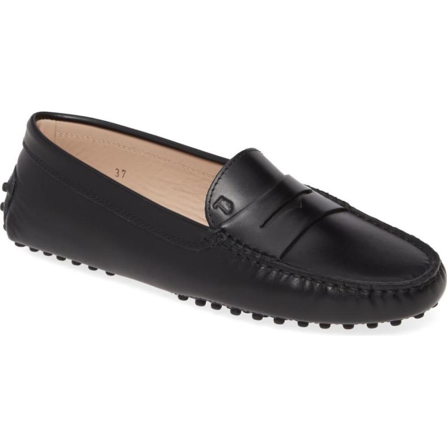 ロングセラー トッズ Tod S レディース ローファー オックスフォード モカシン ドライビングシューズ シューズ 靴 Gommini Driving Moccasin Nero Leather 激安単価で Www Skylanceronline Com