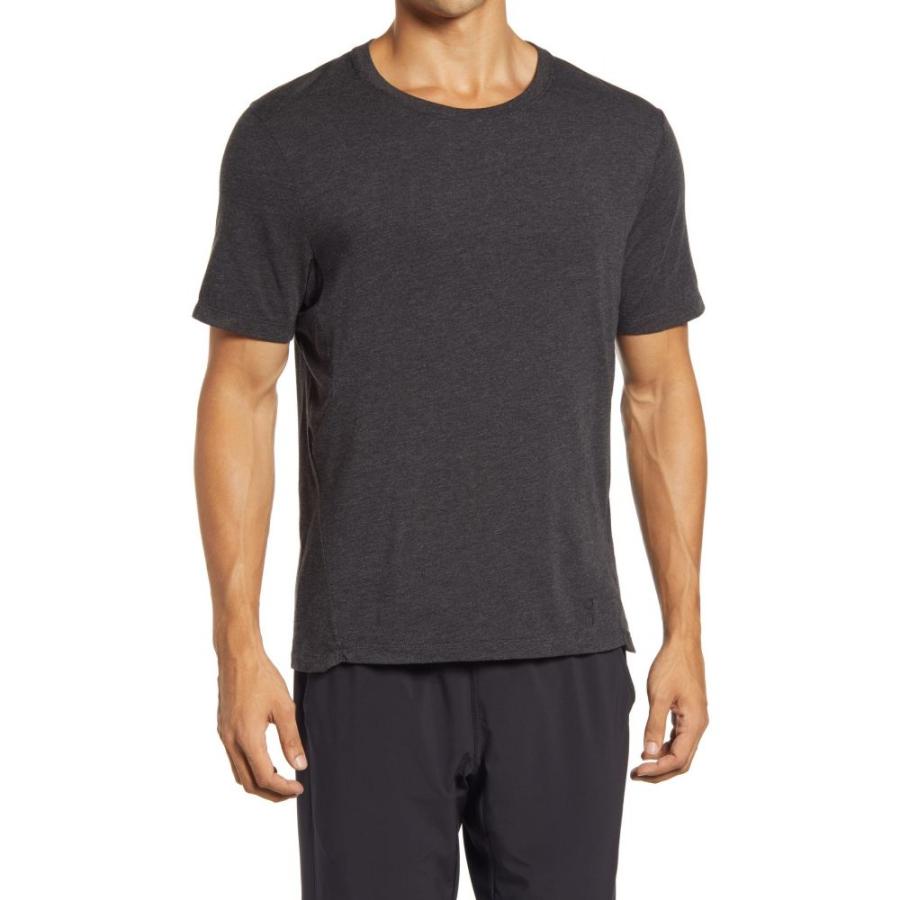 【日本限定モデル】  Tシャツ メンズ ON オン トップス Black T-Shirt Running Performance Active-T 半袖