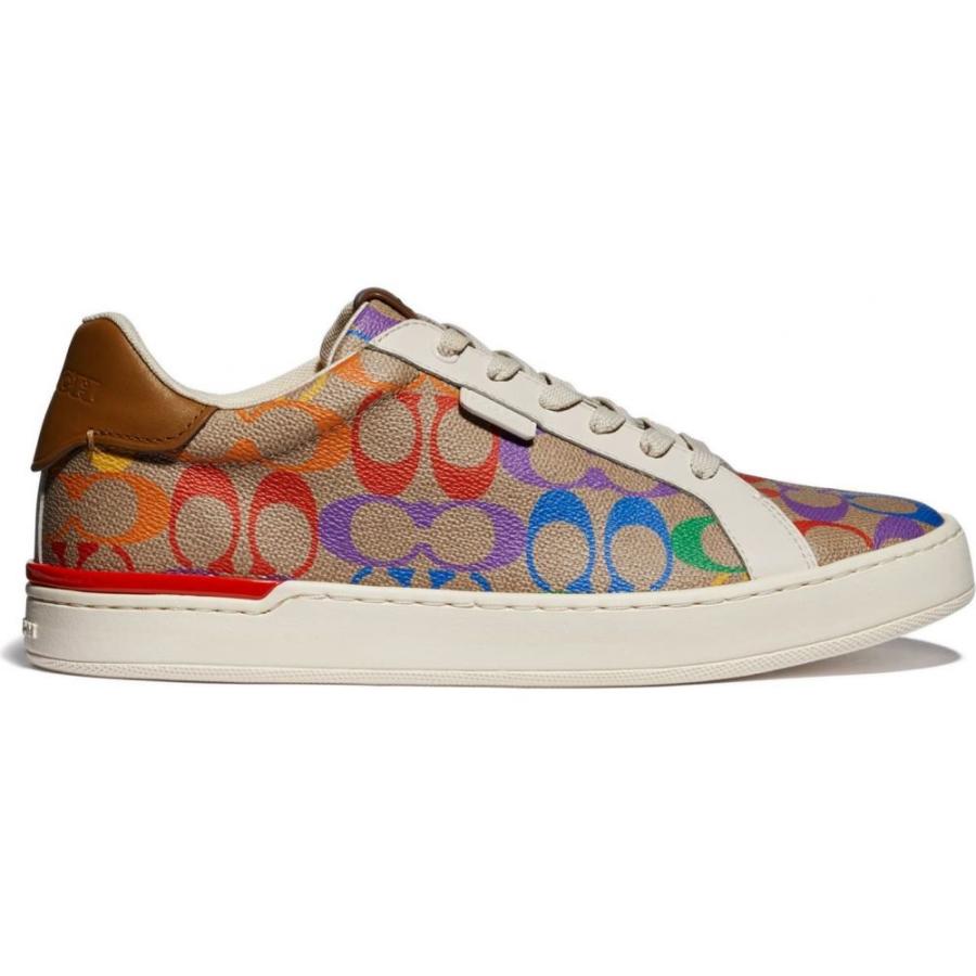 コーチ Coach メンズ スニーカー シューズ 靴 Lowline Signature Sneaker Tan Pride Multi Dp3 Ff05b フェルマート エフ Fermart Ef 通販 Yahoo ショッピング