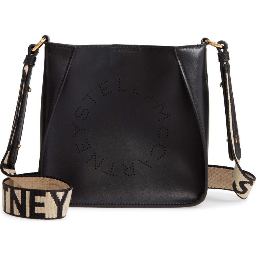 ステラ マッカートニー Stella Mccartney レディース ショルダーバッグ バッグ Logo Alter Nappa Faux Leather Crossbody Bag Black Ecozycompostables Ie