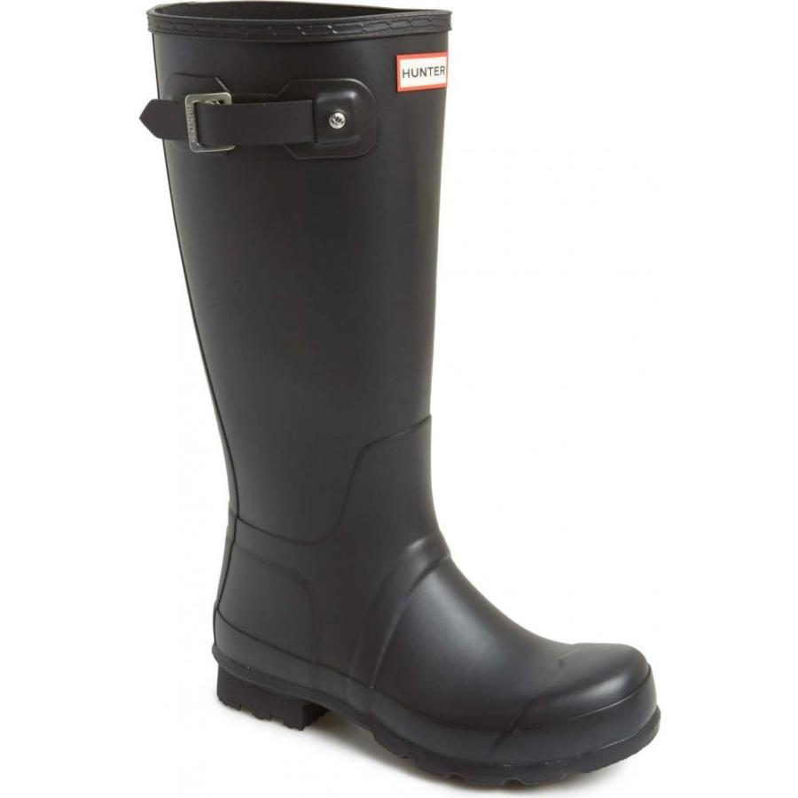 ハンター Hunter メンズ レインシューズ 長靴 シューズ 靴 Original Tall Rain Boot Black Parselsorgu Com