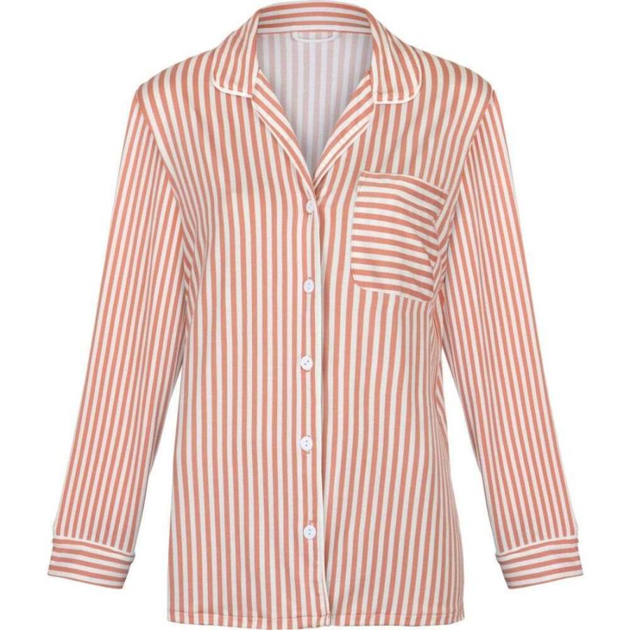 輝く高品質な ライブリー Lively パジャマ ボトムのみ Pink Shell Stripe Mini Shirt Lounge Day All The インナー 下着 パジャマ ボトムのみ レディース Lively ライブリー レディース 下着 靴下 部屋着 Bredgade28 Dk