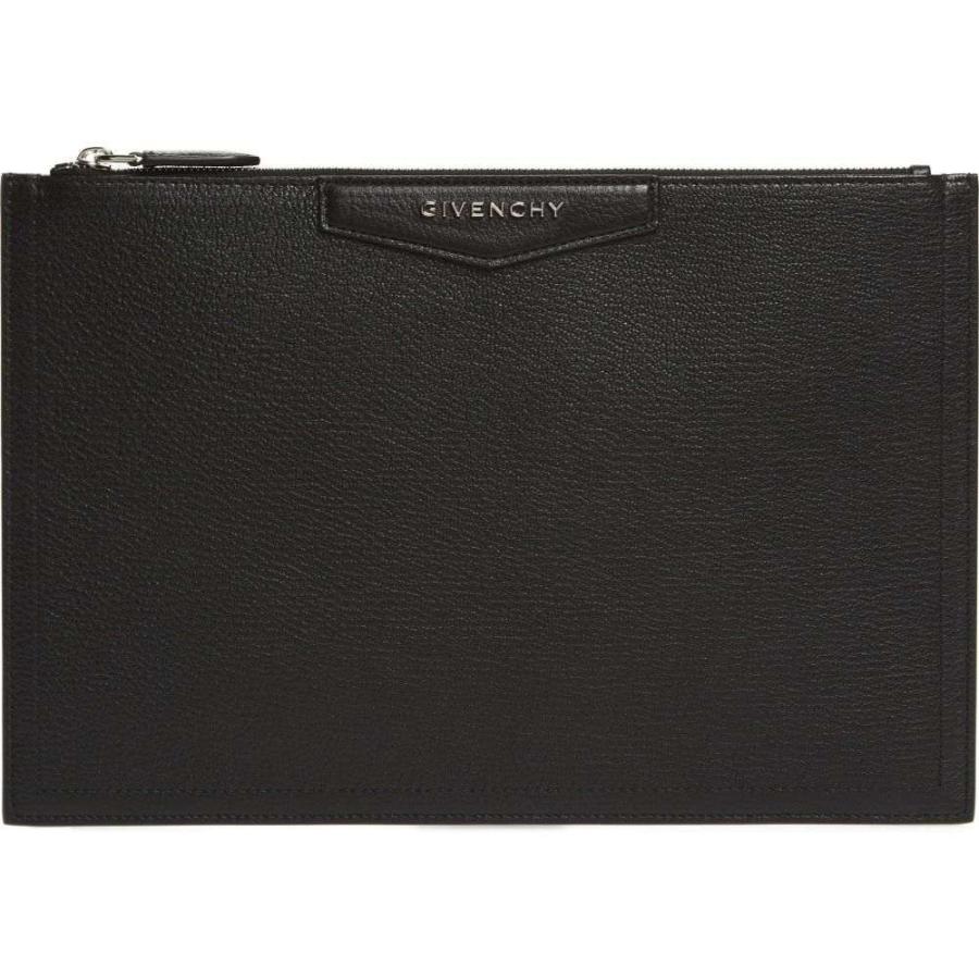 ジバンシー Givenchy レディース ポーチ Medium Antigona Leather Pouch Black Davidromaoficial Com