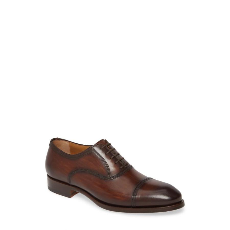 マグナーニ Magnanni メンズ 革靴 ビジネスシューズ シューズ Toe Tabaco Cap 豊富な品 Albany 靴 Oxford