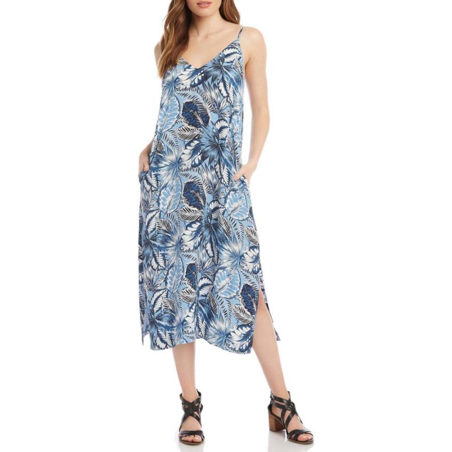 オンライン限定商品 カレンケーン レディース ワンピース カレンケーン Kane Karen Karen Print Dress Midi Slit Side Sleeveless ワンピース ドレス スリットワンピース ノースリーブ ワンピース レディース Kane Oxynoil Com