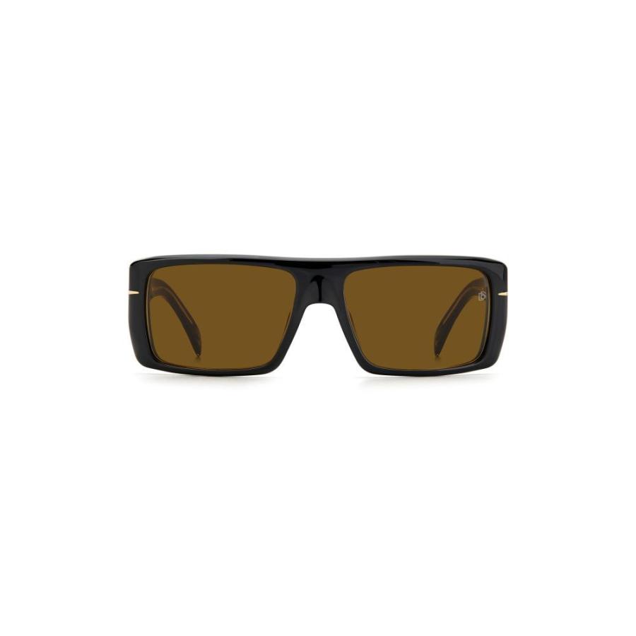 定番のお歳暮 冬ギフト ベッカム デビッド David Black Brown Sunglasses Rectangular 58mm Beckham David メガネ サングラス メンズ Eyewear Beckham サングラス サイズ Onesize Dunamisaesthetics Com