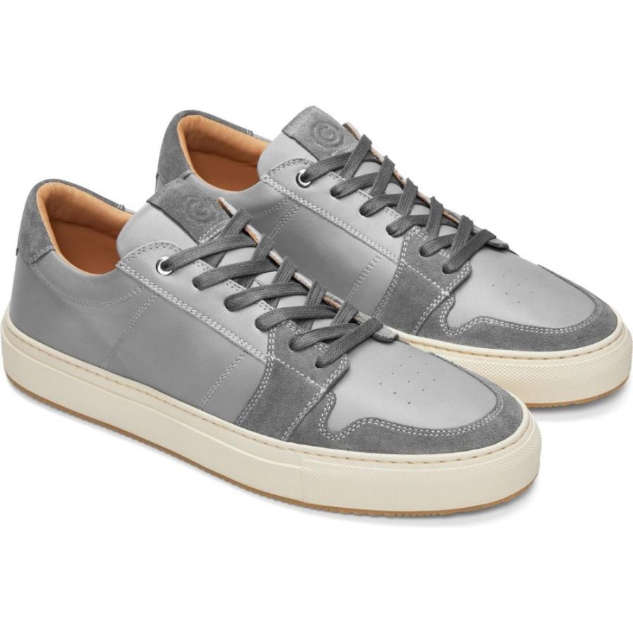 時間指定不可 グレイツ Greats メンズ スニーカー シューズ 靴 Court Sneaker Grey Leather 爆安プライス Sufianshawa Com