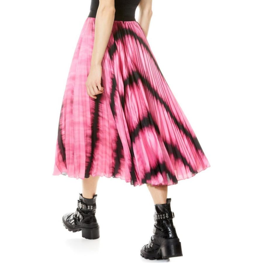 超大特価 アリス アンド オリビア Alice Olivia レディース スカート プリーツスカート Katz Tie Dye Sunburst Pleated Skirt Washed Tie Dye Pin 即納特典付き Na Tzembassy Go Tz