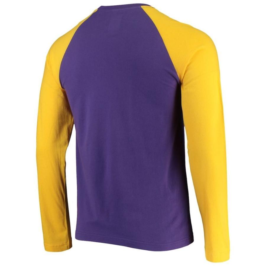 ニューエラ NEW ERA メンズ 長袖Tシャツ ラグラン トップス New Era Purple/Gold Minnesota Vikings  League Raglan Long Sleeve T-Shirt Purple 公式サイト