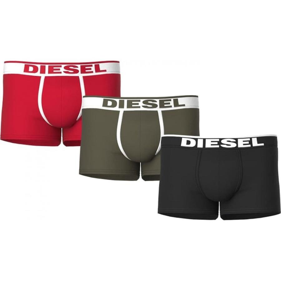 好評 ディーゼル Diesel メンズ ボクサーパンツ 3点セット インナー 下着 Damien 3 Pack Cotton Trunks Multi 高質で安価 Zoetalentsolutions Com