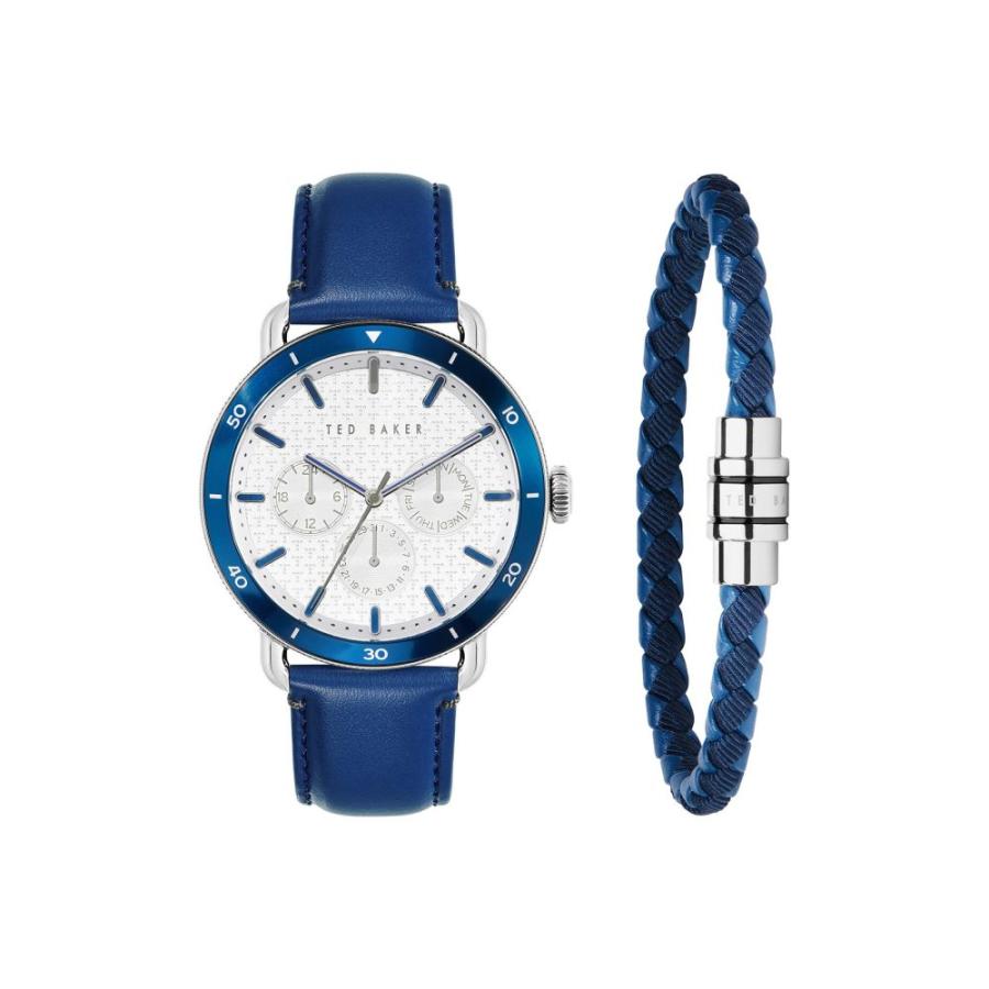 テッドベーカー Ted Baker London メンズ 腕時計 ブレスレットウォッチ Magarit Multifunction Leather Strap Watch Bracelet Set 46mm Blue Dp3 Ff1ff3c412 フェルマート エフ Fermart Ef 通販 Yahoo ショッピング