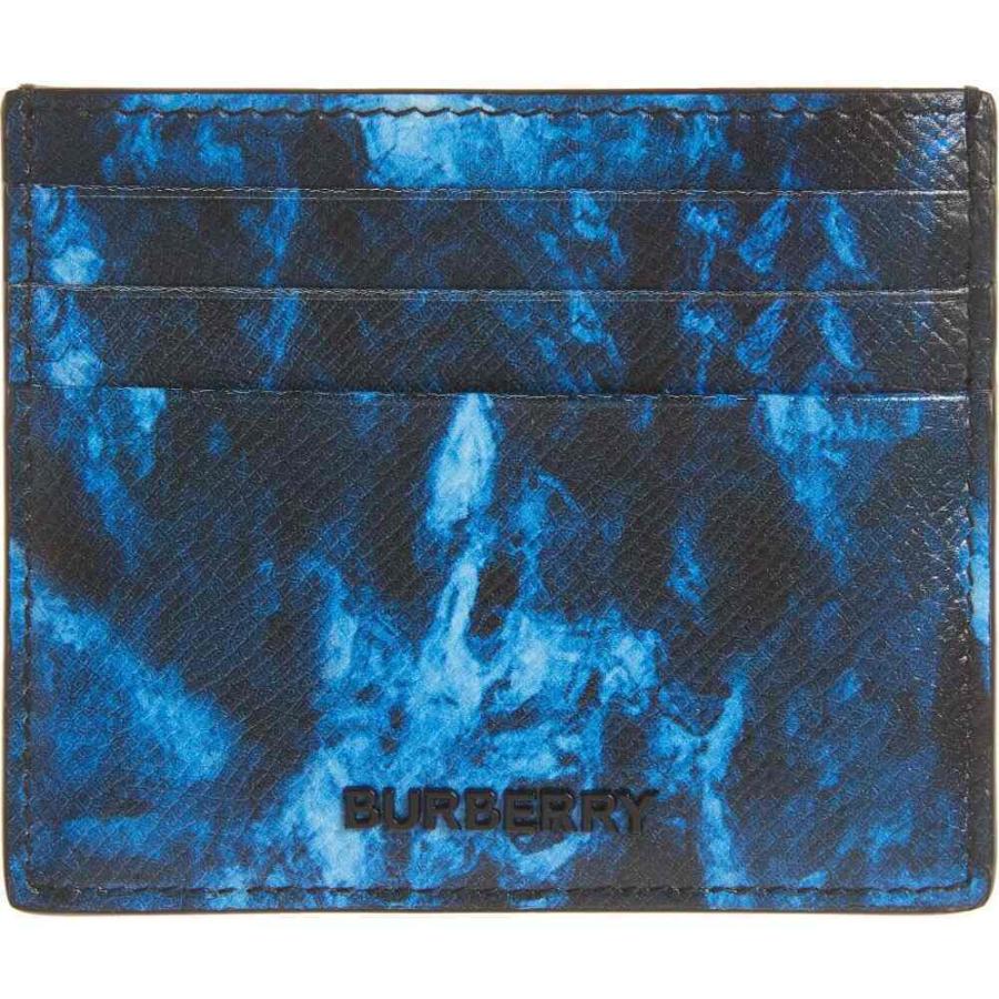 完売 Ripple Sydney カードケース 名刺入れ メンズ Burberry バーバリー メンズ カードケース 名刺入れ バーバリー Burberry Print Navy Midnight Case Card Leather 財布 Www Homerenovationwi Com