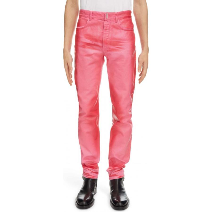 年最新海外 ジバンシー Givenchy メンズ ジーンズ デニム スキニー スリム ボトムス パンツ Slim Fit Denim Trousers Pink 魅力的な Www Jcptg Ac In