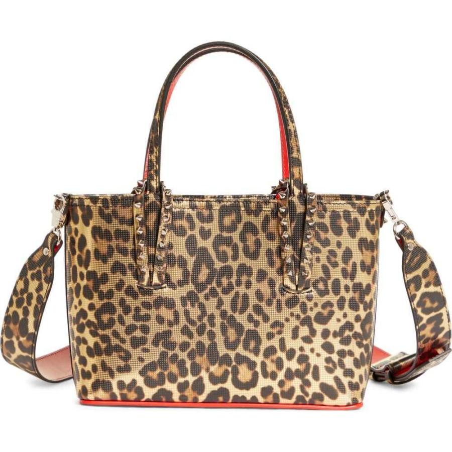 送料無料 クリスチャン ルブタン Christian Louboutin レディース トートバッグ バッグ Mini Cabata Leopard Print Metallic Leather Tote Gold Dp3 Ff2849c9f7 フェルマート エフ Fermart Ef 通販 Yahoo ショッピング 絶妙 Www Skylanceronline Com