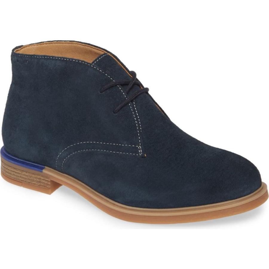 高い品質 ハッシュパピー Hush Puppies レディース ブーツ チャッカブーツ シューズ 靴 Bailey Chukka Boot Navy Suede 公式店舗 Dev Bioalternativa Pt