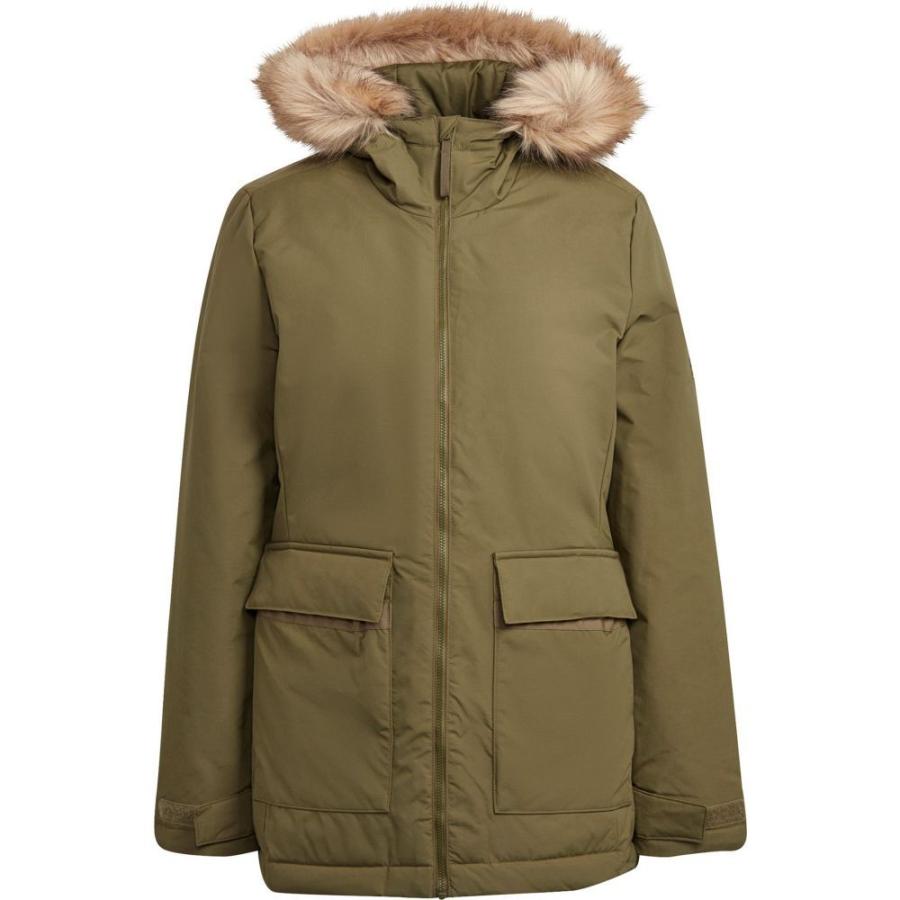 激安価格の アディダス アウター レディース コート アディダス Adidas Adidas Olive Focus Parka Hooded Utilitas アウター フード コート レディース コート アウター Avizeciyim Com