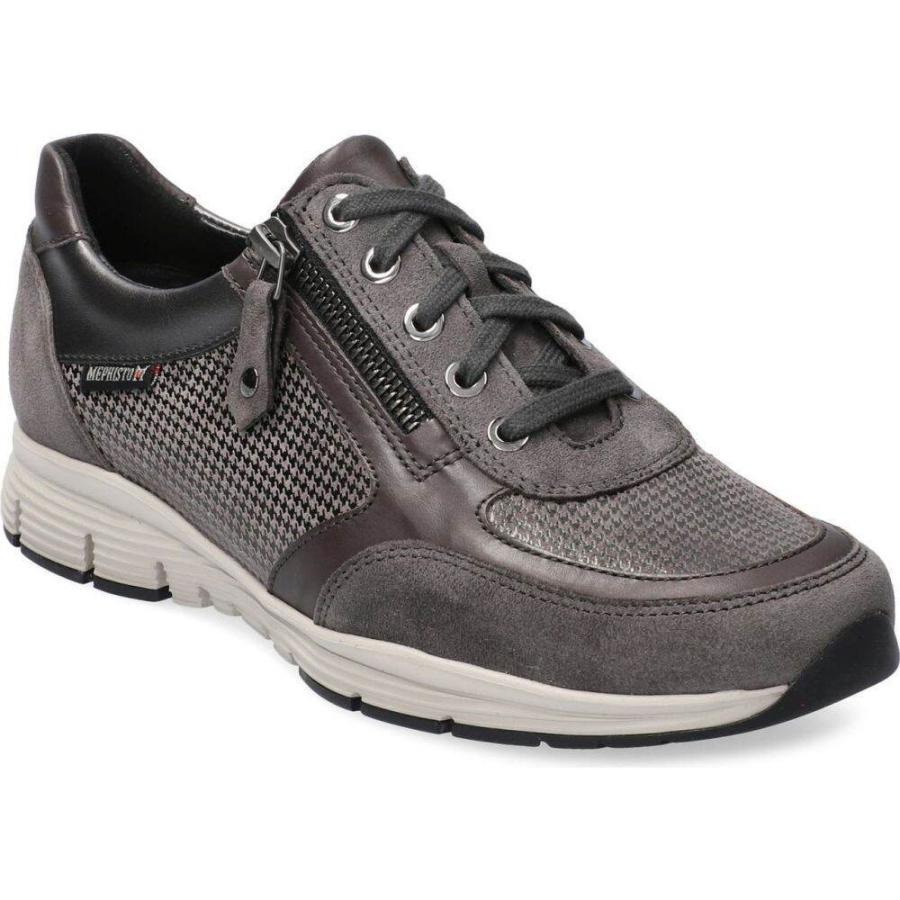 高速配送 Ylona シューズ 靴 スニーカー レディース Mephisto メフィスト シューズ 靴 レディース スニーカー メフィスト Mephisto Sneaker Suede Grey シューズ