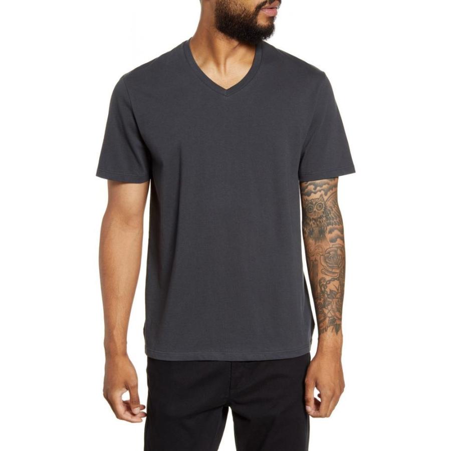 ヴィンス VINCE メンズ Tシャツ Vネック トップス Regular Fit Garment 