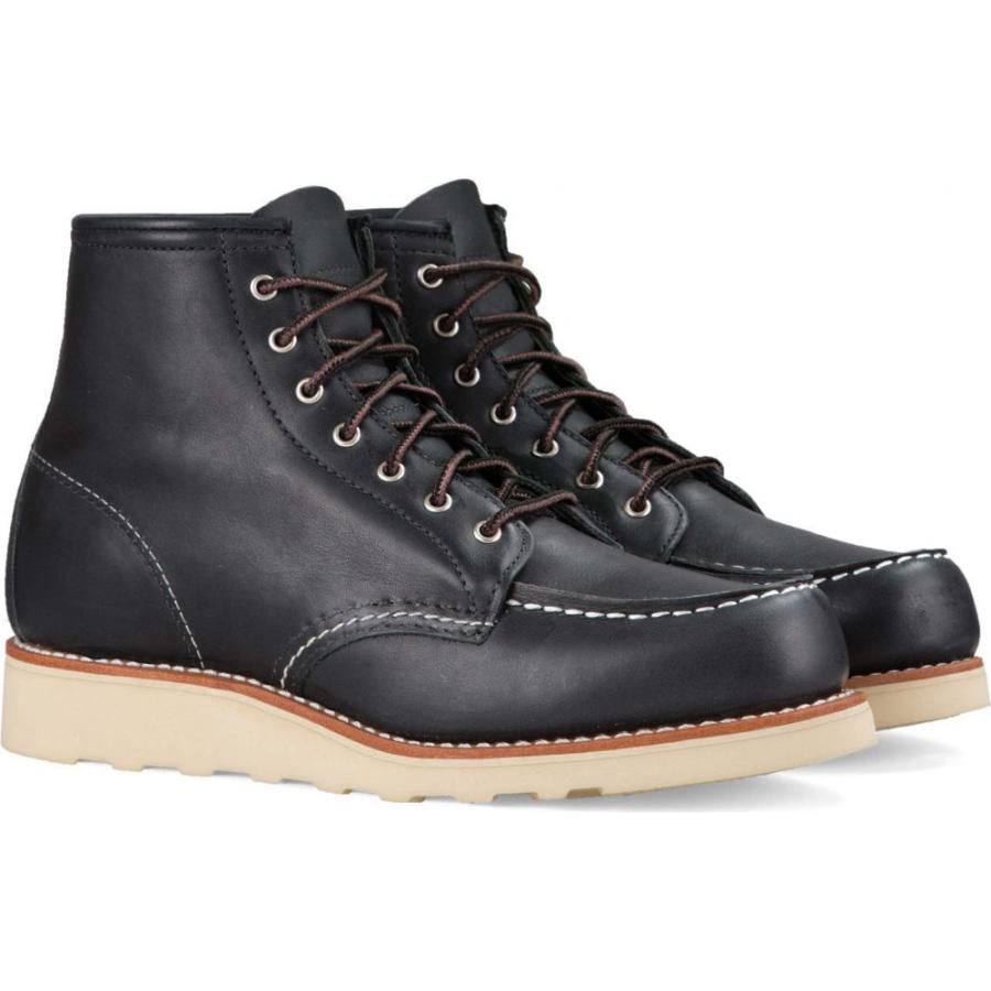 国内配送 レッドウィング Red Wing レディース ブーツ シューズ 靴 6 Inch Moc Boot Black Boundary Leather ランキング1位獲得 Www Vijayvehicles In