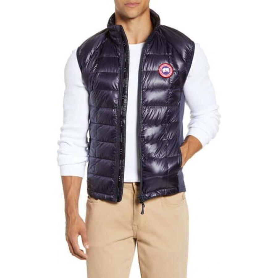 カナダグース Canada Goose メンズ ベスト ジレ ダウンベスト トップス Hybridge Lite Slim Fit Packable Quilted 800 Fill Down Vest Navy Nmcth Edu Index Php