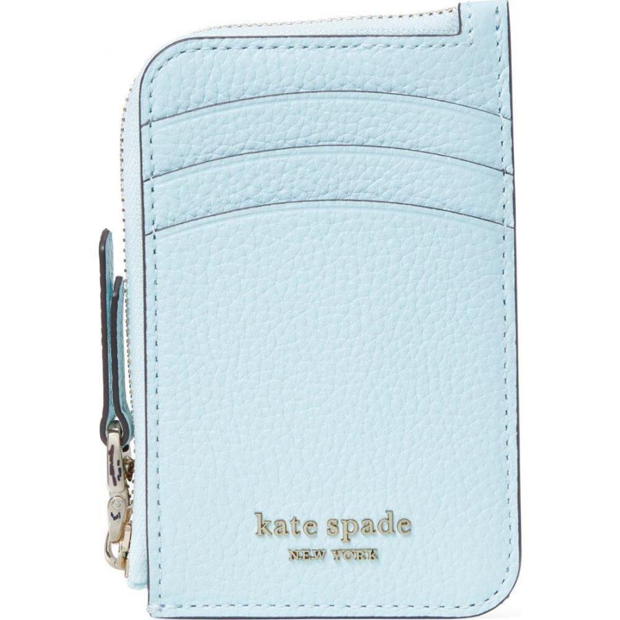 当店の記念日 Roulette カードケース 名刺入れ レディース York New Spade Kate スペード ケイト カードケース 名刺入れ スペード ケイト York New Spade Kate Leather Black Cardholder Zip 財布 帽子 ファッション小物 Headshotsbar Com