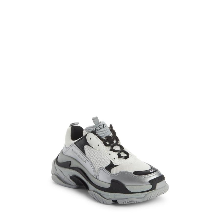 返品送料無料 Triple シューズ 靴 ローカット スニーカー レディース Balenciaga バレンシアガ シューズ 靴 レディース スニーカー バレンシアガ Balenciaga S Grey Black Grey Dark Sneaker Top Low シューズ Gvcomrec Com