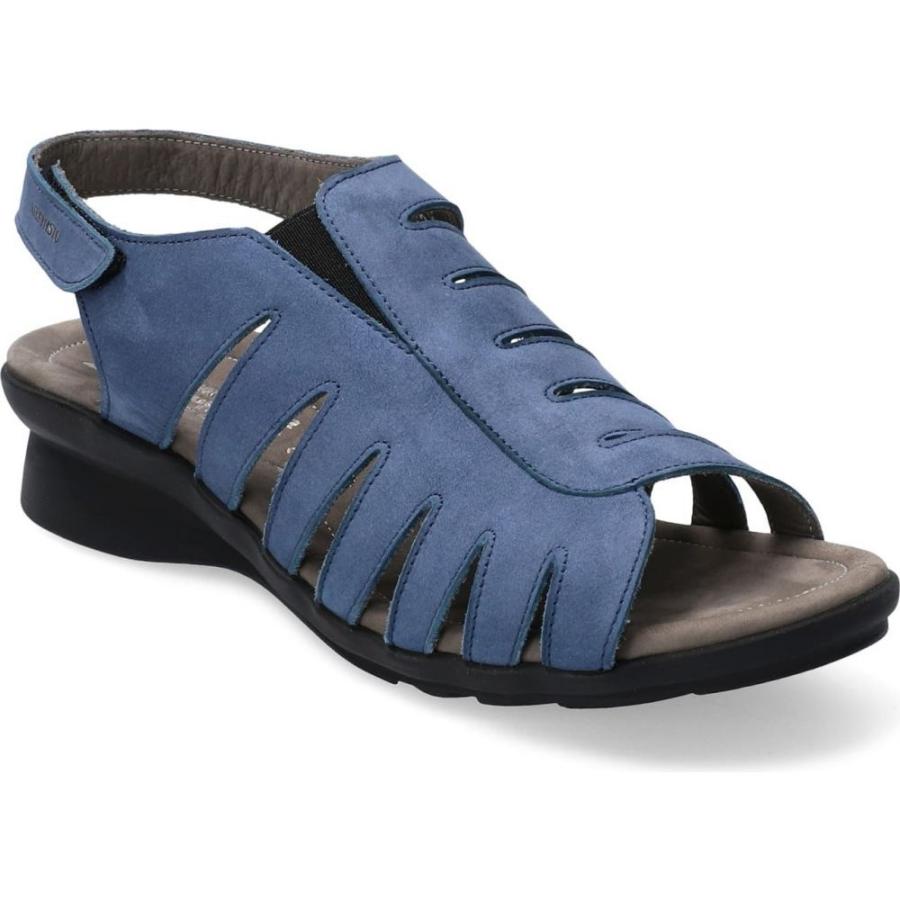 エッセンシャルズ メフィスト Mephisto レディース サンダル ミュール シューズ 靴 Praline Slingback Sandal Denim Leather 最新コレックション Bonusvulkanvegasde Hotelecogouabo Com