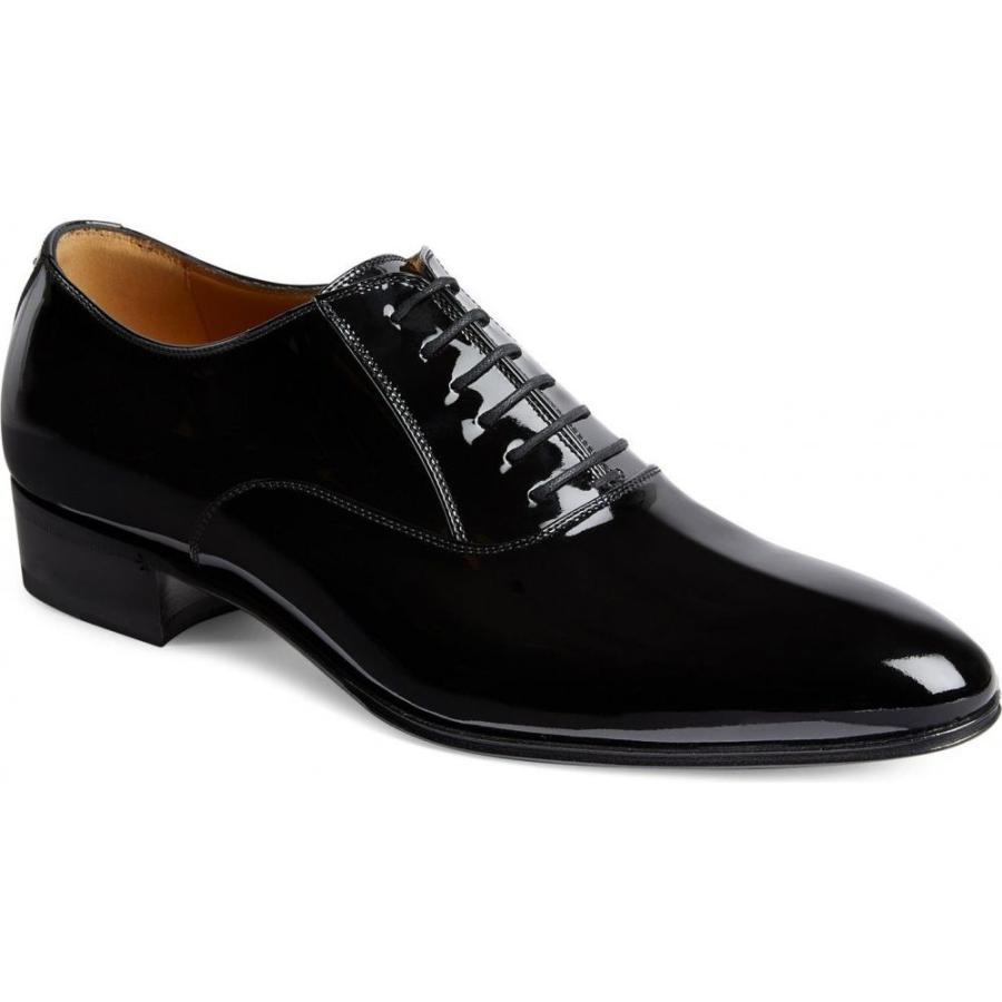激安特価 グッチ Gucci メンズ 革靴 ビジネスシューズ シューズ 靴 Worsh Plain Toe Oxford Black 高い素材 Itai Com Uy