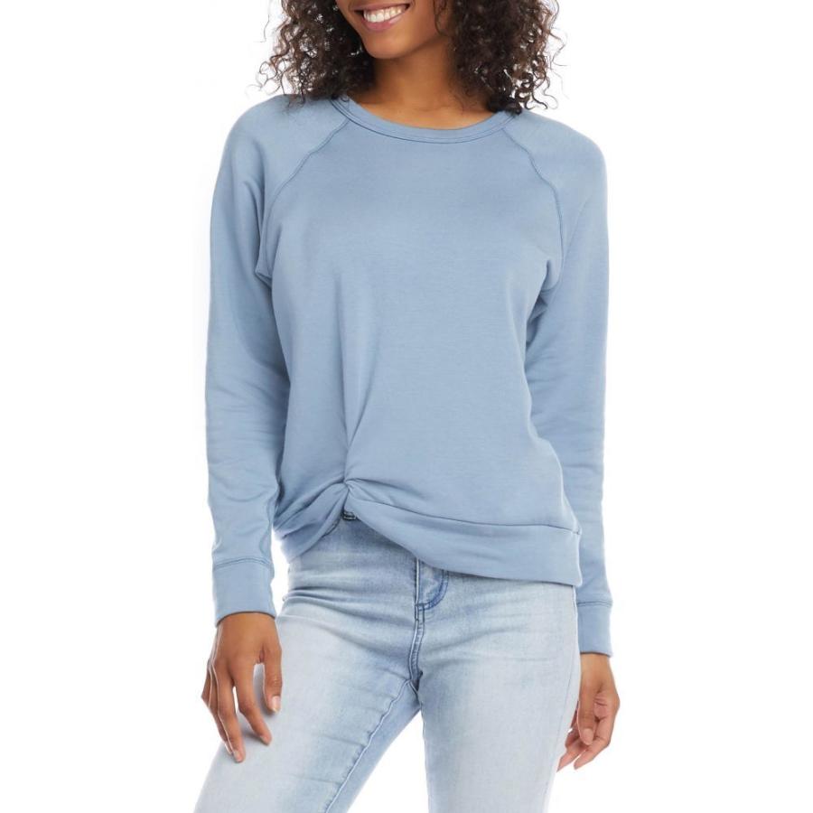 取り扱い店舗 カレンケーン Karen Kane レディース スウェット トレーナー トップス Side Twist Sweatshirt Water なブランドデザイナー Www Superavila Com