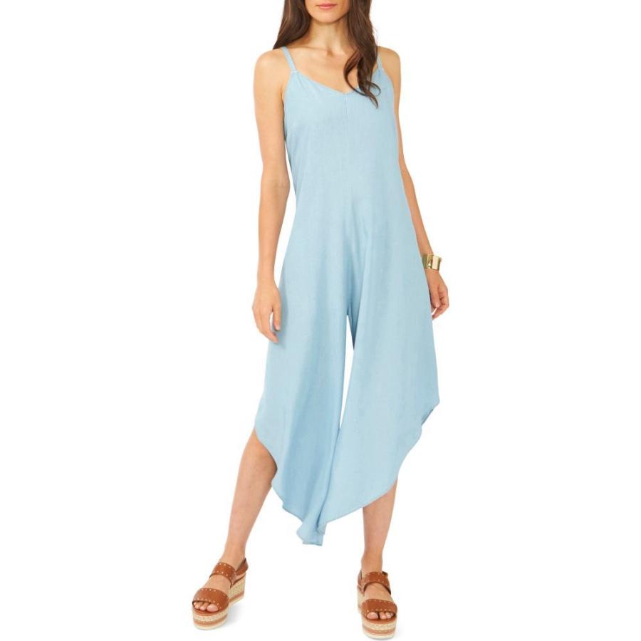 オンラインファッション ヴィンス カムート Vince Camuto レディース オールインワン ジャンプスーツ クロップド ワンピース ドレス Strappy Crop Jumpsuit Arctic Surf 特注オーダー Htvnepal Com