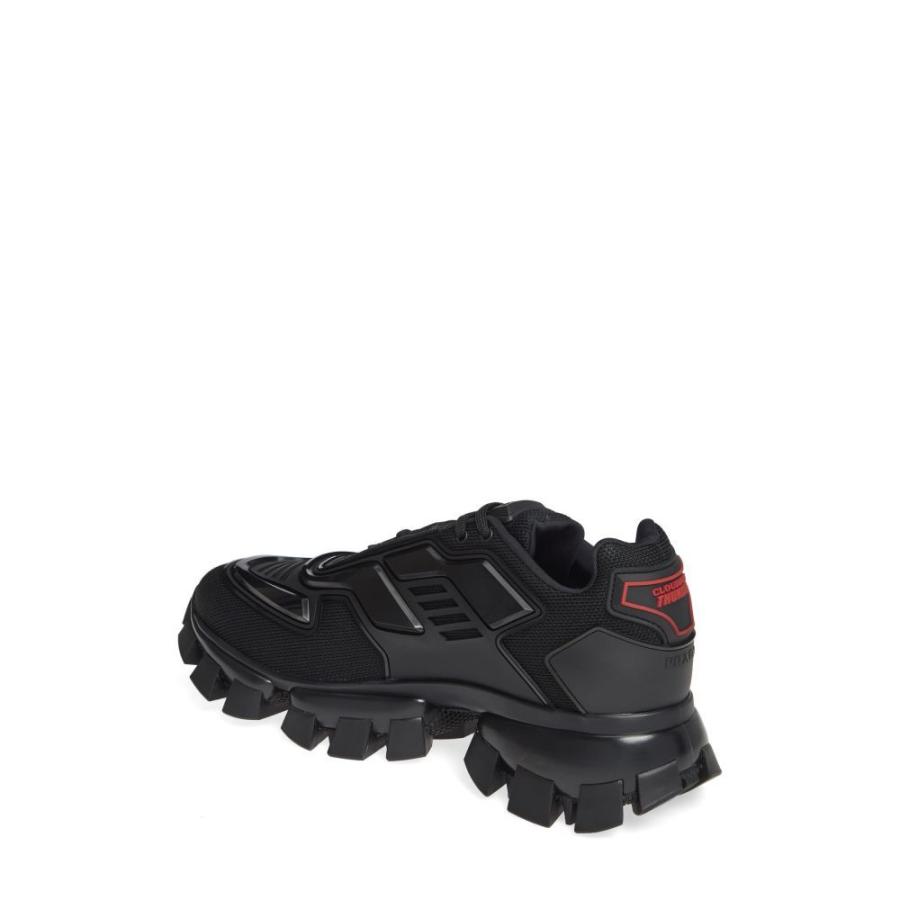 良好品 Prada プラダ スニーカー メンズ シューズ 靴 プラダ Prada メンズ スニーカー シューズ 靴 Lug Sole Sneaker Nero シューズ Smssvg Org