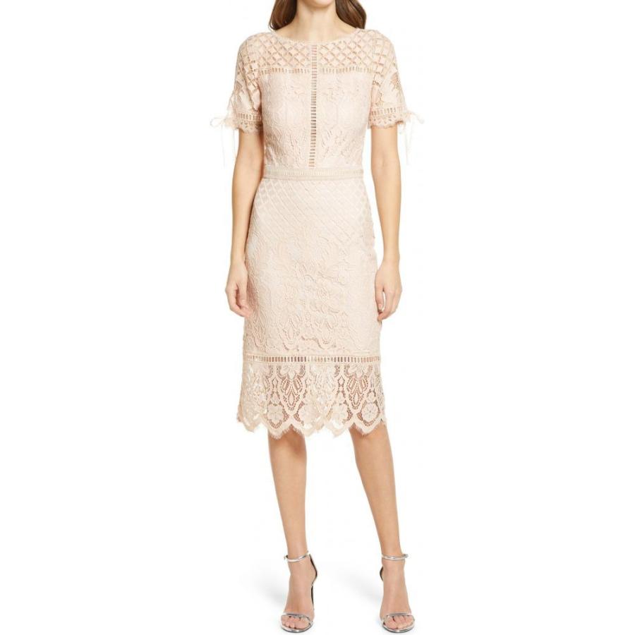 正規品 タダシショージ Tadashi Shoji レディース パーティードレス 結婚式 ワンピース ドレス Tie Sleeve Lace Cocktail Dress Primrose お歳暮 Skylanceronline Com