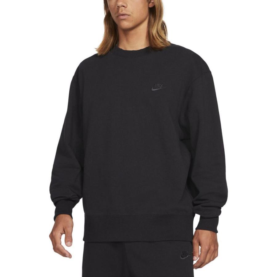 素晴らしい トップス スウェット トレーナー メンズ Nike ナイキ トップス メンズ スウェット トレーナー ナイキ Nike Sportswear Noir Black Off Sweatshirt Crewneck Oversize トップス Www Janvier Labs Com