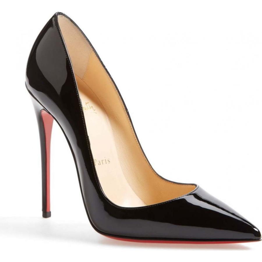 クリスチャン ルブタン Christian Louboutin レディース パンプス シューズ Black Pump 靴 So Toe Kate Pointy バースデー 記念日 ギフト 贈物 お勧め 通販