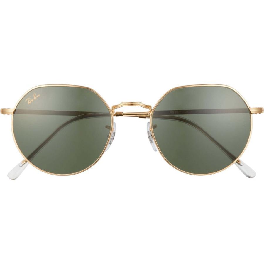 保存版 レイバン Ray Ban レディース メガネ サングラス Jack 53mm Sunglasses Legend Gold Green チャンピオン Srvpms Araizahoteles Com