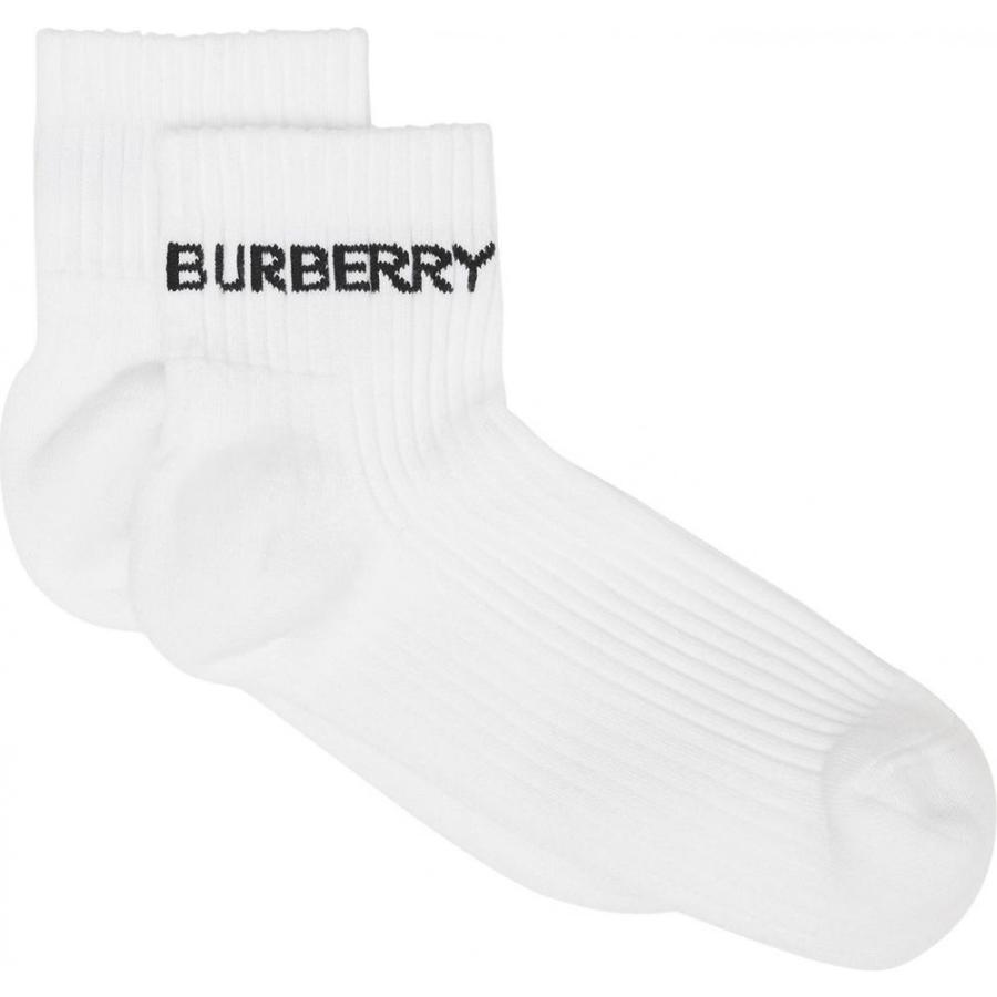 楽天ランキング1位 バーバリー Burberry レディース ソックス インナー 下着 Logo Ankle Sports Socks White 正規品 Atempletonphoto Com