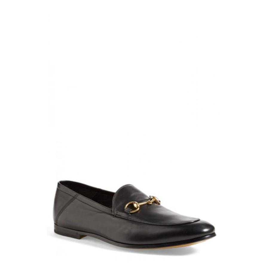 グッチ Gucci メンズ ローファー シューズ 靴 Brixton Leather Loafer Nero Leather Proyabloko Pro