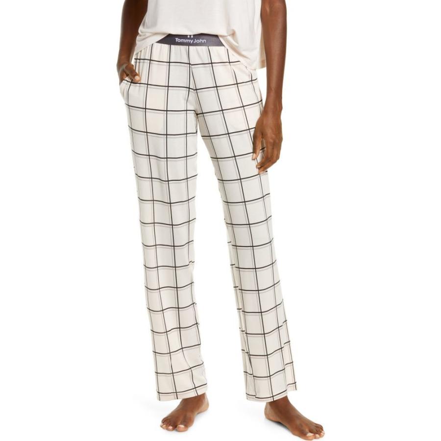 とっておきし新春福袋 レディース パジャマ ボトムのみ トミージョン John Tommy トミージョン Pane Window Pink Soft Pants Lounge Print Skin Second インナー 下着 パジャマ ボトムのみ レディース John Tommy 下着 靴下 部屋着