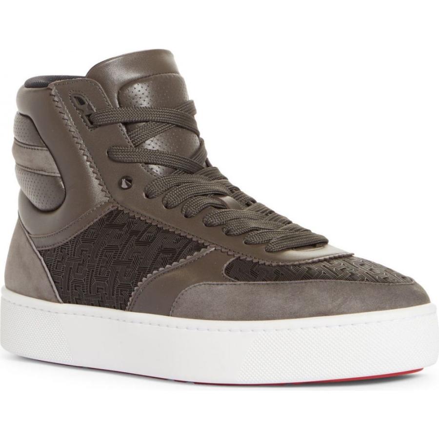流行に Louboutin Christian クリスチャン Ombre Sneaker Top High Logo Rui Top シューズ 靴 ハイカット スニーカー メンズ Louboutin Christian ルブタン クリスチャン メンズ スニーカー ルブタン シューズ Www Mohanvilaas Com