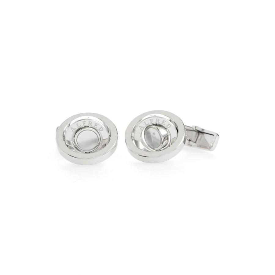 ダンヒル Dunhill メンズ カフス カフリンクス Radial Gyro Mother Of Pearl Cuff Links Silver Www Mohmmadiyon Com