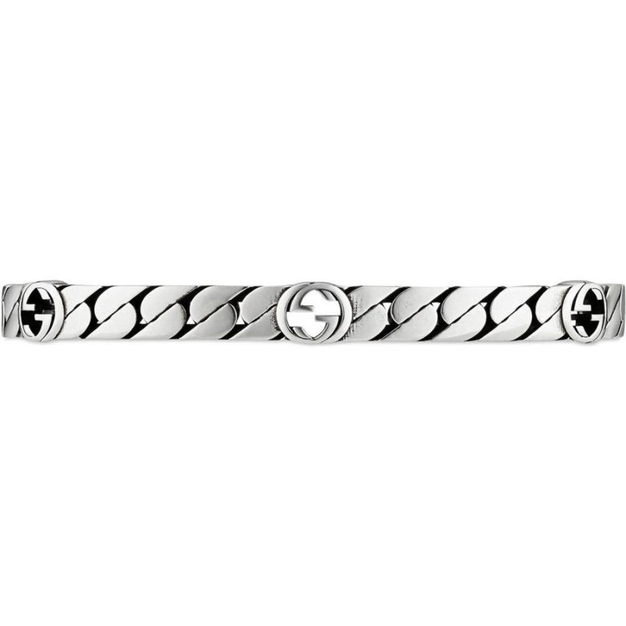 超歓迎された Gucci Silver Bracelet Cuff Interlocking G ジュエリー アクセサリー ブレスレット メンズ Gucci グッチ ジュエリー アクセサリー メンズ ブレスレット グッチ メンズアクセサリー Savannah Osc Com