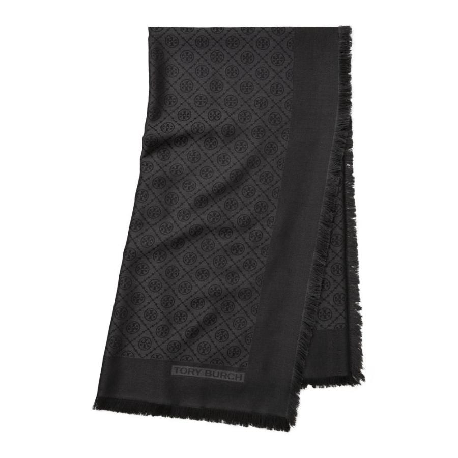 人気ブランド新作豊富 マフラー スカーフ ストール バーチ トリー Burch Tory トリー Black Scarf Traveler Silk Wool Jacquard Dot Diamond マフラー スカーフ ストール レディース Burch Tory バーチ 財布 帽子 ファッション小物 Www Solidarite Numerique Fr
