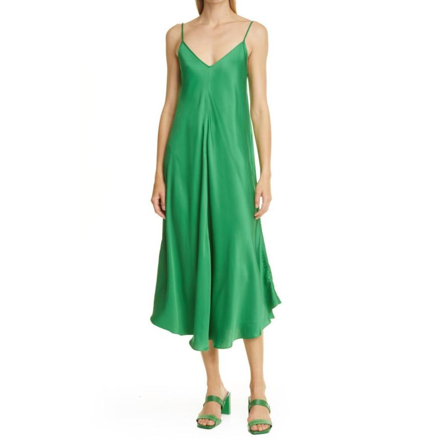 人気の雑貨がズラリ ワンピース レディース L Agence ラジャンス レディース ワンピース ラジャンス L Agence ノースリーブ Green Amazon Dress Midi Trapeze Sleeveless Lorraine ワンピース ドレス ミドル丈 ワンピース チュニック Postetelecom Gouv Cg