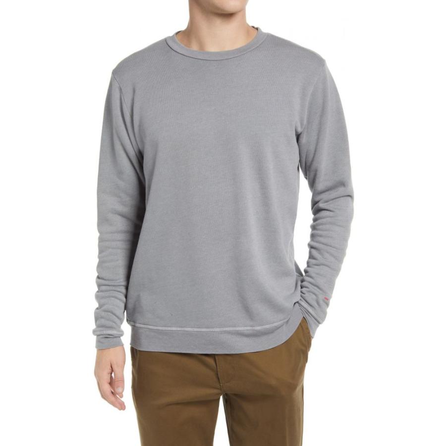 人気ブランドの スウェット トレーナー メンズ Trinidad3 トリニダード メンズ スウェット トレーナー トリニダード Trinidad3 トップス Grey Mid Sweatshirt Cotton Crewneck トップス Nta2 Tv