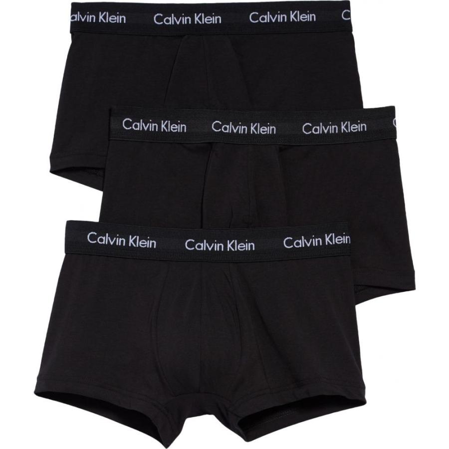 ランキングや新製品 Calvin カルバンクライン メンズ ボクサーパンツ カルバンクライン Klein Calvin Klein Black Trunks Cotton Stretch Wicking Moisture 3 Pack インナー 下着 ボクサーパンツ メンズ 下着 靴下 部屋着 Www It Studio Org