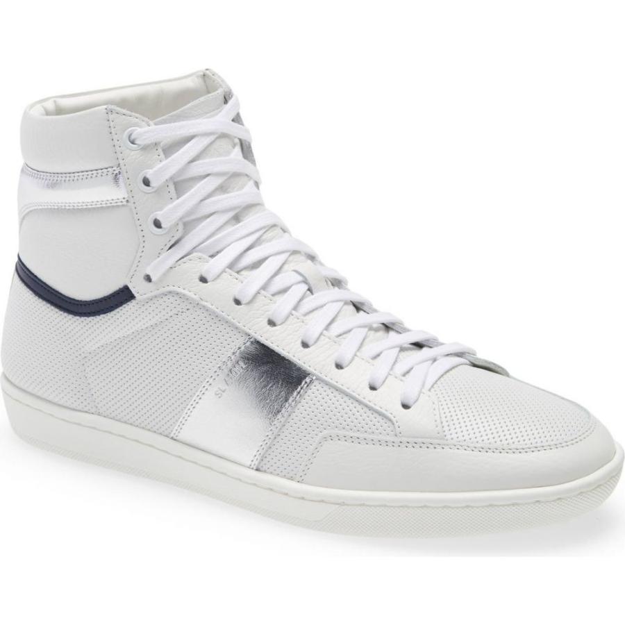 メール便なら送料無料 イヴ サンローラン Saint Laurent メンズ スニーカー ハイカット シューズ 靴 Sl 10h Court Classic High Top Sneaker White Silver Blue Dp3 Ff9d4e74f0 フェルマート エフ Fermart Ef 通販 Yahoo ショッピング 今月限定 特別大特価