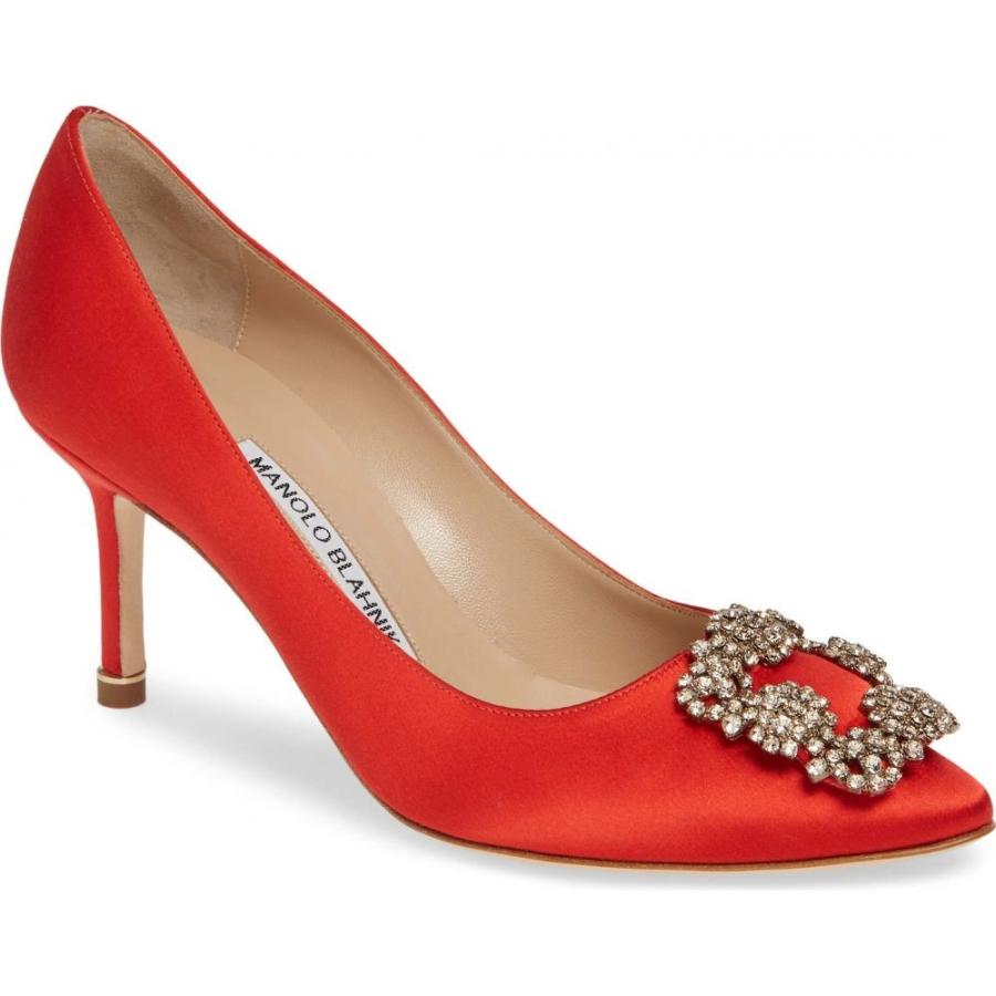 マノロブラニク Manolo Blahnik レディース パンプス シューズ 靴 Hangisi Pointy Toe Pump Sagaretxe Net