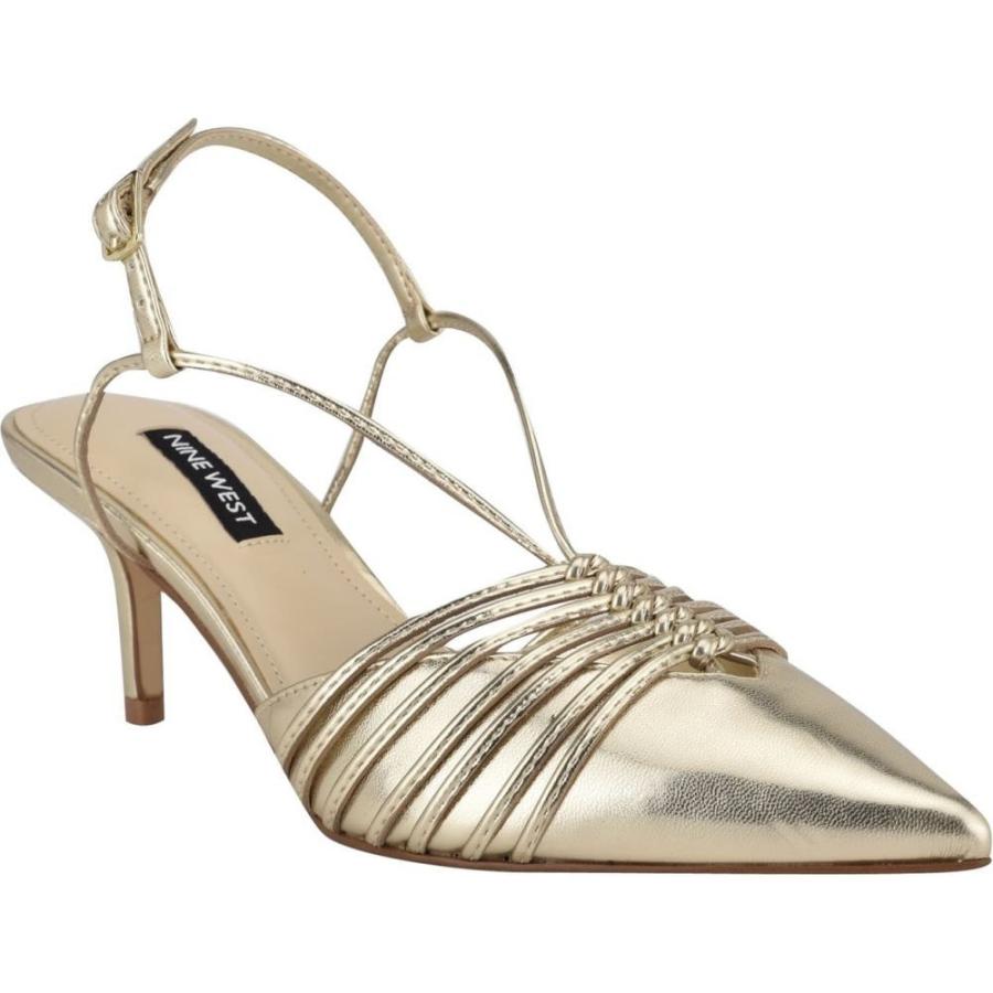 日本製 ナインウエスト Nine West レディース パンプス シューズ 靴 After Strappy Pump Gold 21正規激安 Toscelikspecialsteel Com